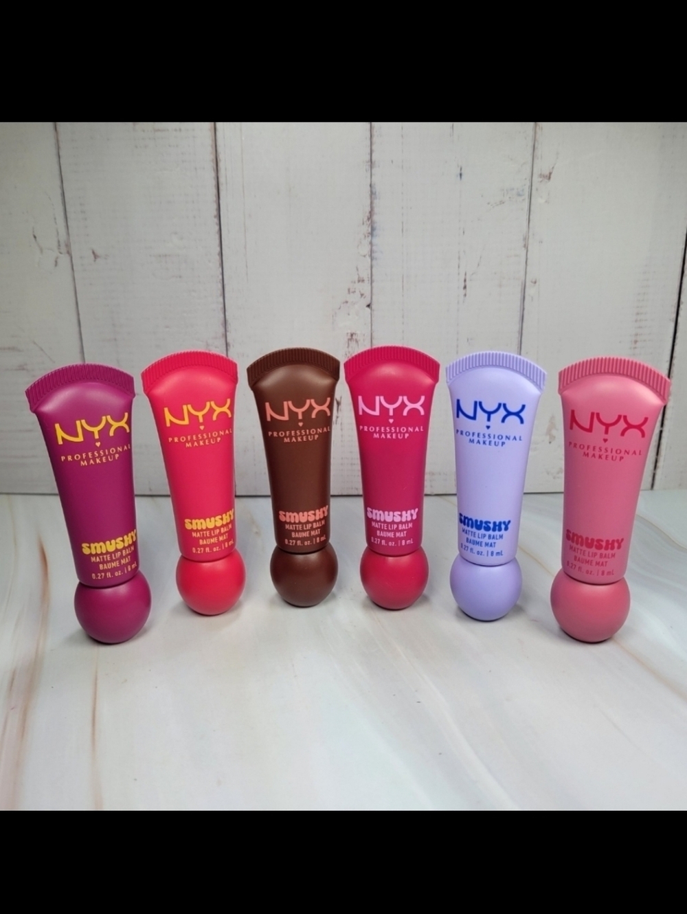 NYX Smushy Matte Lip Balm Bundle NEW!